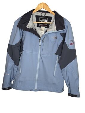 The North Face Summit Series Softshell Jacket Women’s Medium Blue Full Zip Apex